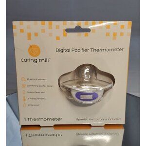 Caring Mill Digital Pacifier Thermometer FSA Eligible Musical Fever Alert - NEW